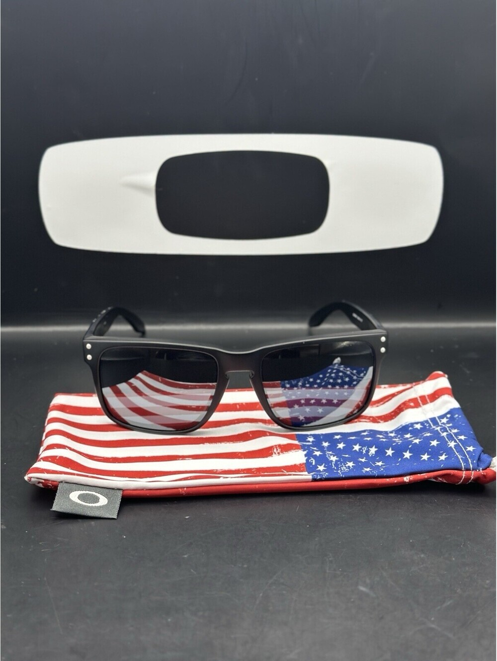 Oakley Holbrook Matte Black B1-B/Black Iridium Lenses OO9102-81